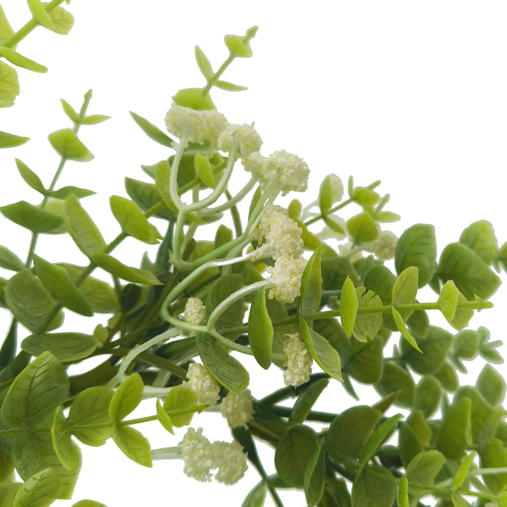 10" Mini White Baby's Breath Wreath by Ashland®